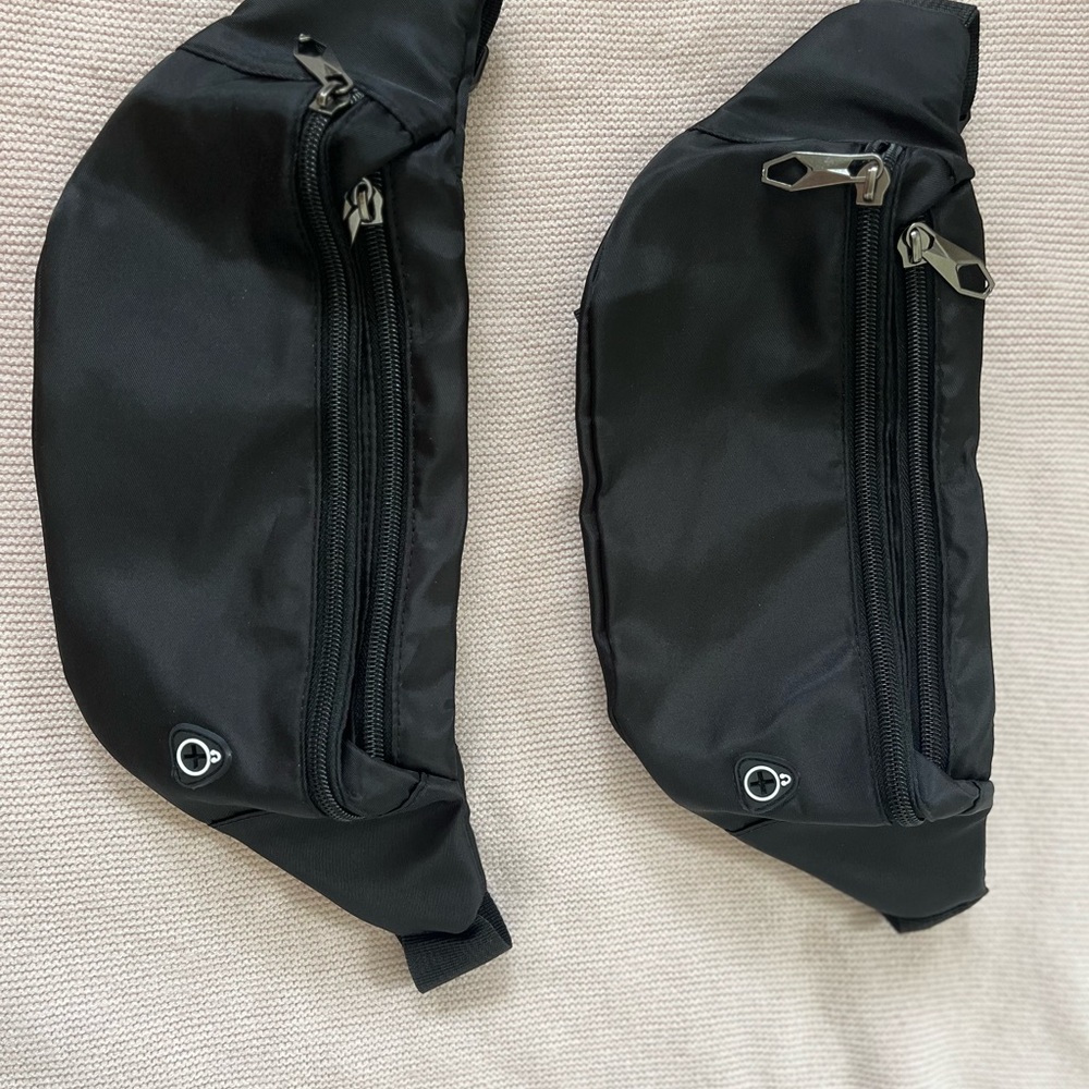 Black Waist Bag
